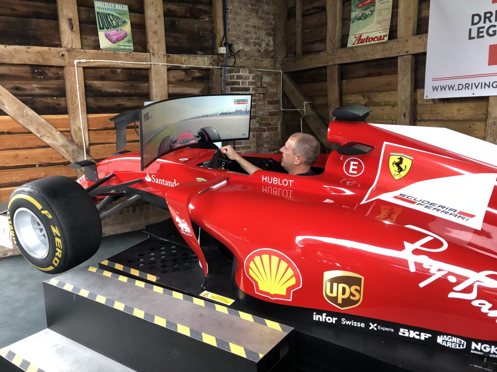 F1 Simulator at Shelsley Walsh Event