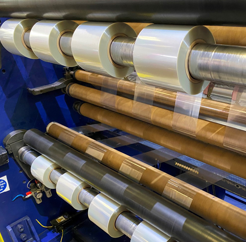 Slit Printing Slitting Services | Precision Roll Conversion | Cadillac Plastic Ltd